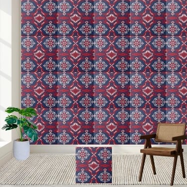 Bold Nordic Style Geometric Tile