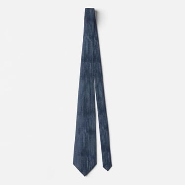 Rugged Denim Look Men's Neck Tie