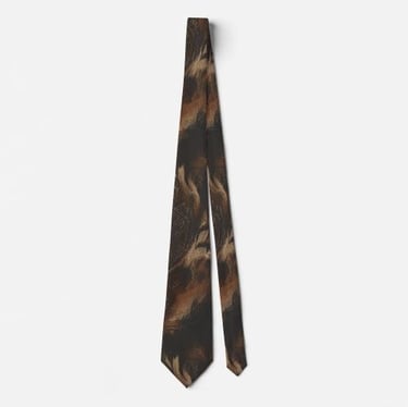 Dark Academia Bohemian Neck Tie