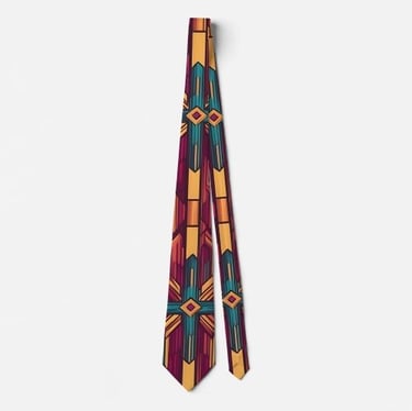 Modern Retro Neck Tie