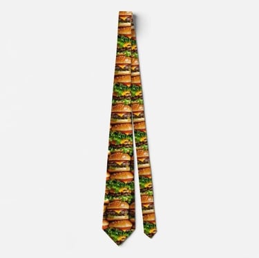 Overload Hamburger Neck Tie