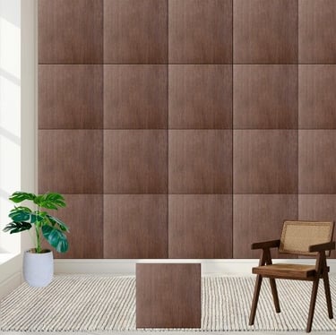 Rustic & Modern Brown Wood Grain Ceramic Tile