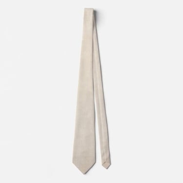 Chic Neutral Textured Neck tie