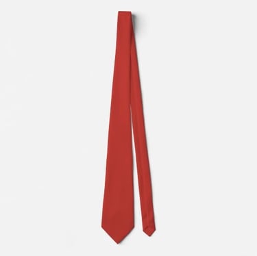 Perfect Red Necktie for Weddings and Special Event