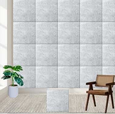 Sparkling White Terrazzo Ceramic Tile Style 2