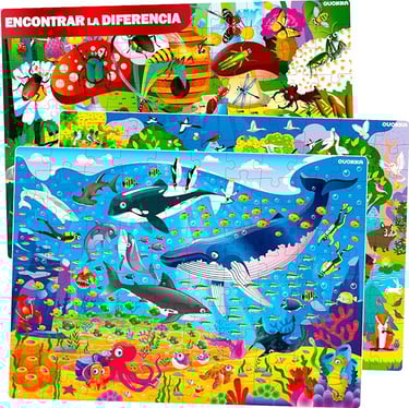 Puzzle Animales del Oceano