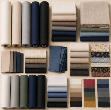 Woven, knitted and blended fabric manufacturing solutions.