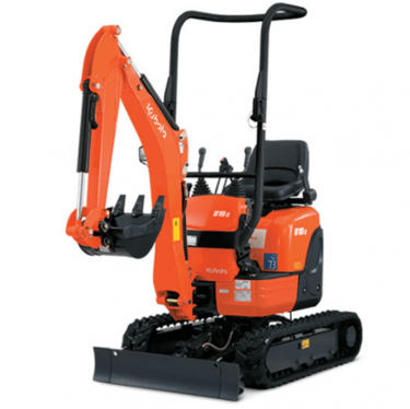 Alquiler Miniexcavadora Giratoria 1000Kg