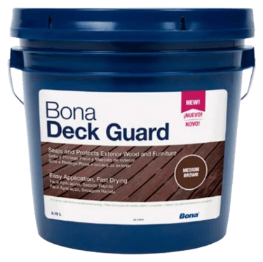 a bona decking decking decking with a brown decking