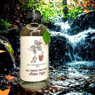 NƯỚC SÚC MIỆNG - CHÀ RĂNG VƯỜN TRẦU - VietHerb 100ml và 300ml