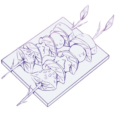 Carte Brochettes Forestières