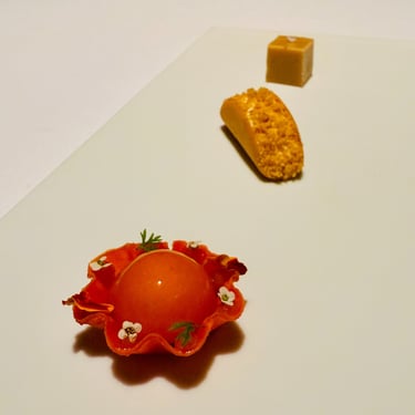 Carrot Cake “Tartlet,” Everything Lemon “Taquito,” White Truffle Fudge