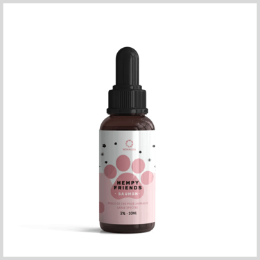 Huile CBD pour animaux saveur Saumon Novaloa