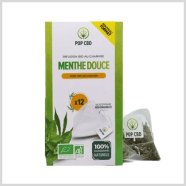 Tisane CBD Menthe Douce Pop CBD