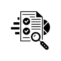 a document with a magnifying magnifying magnifying magnifying