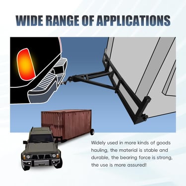 Shipping Container Tow Bar Kit Fits 20' & 40' Containers