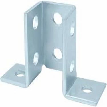 8 Hole double wing connector mep strut channel