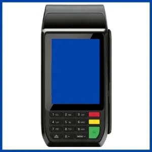 Maquina Azulzinha Caixa Pagamentos