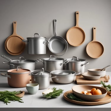 Stylish retail display featuring high-end electronics with subtle cyan accent lighting