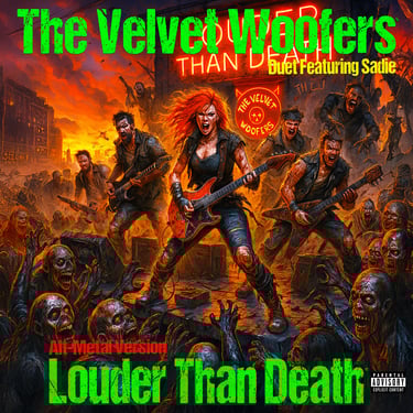 Undead Zeds - Louder Than Death - Alt-Metal Version - Duet Featuring Sadie - The Velvet Woofers