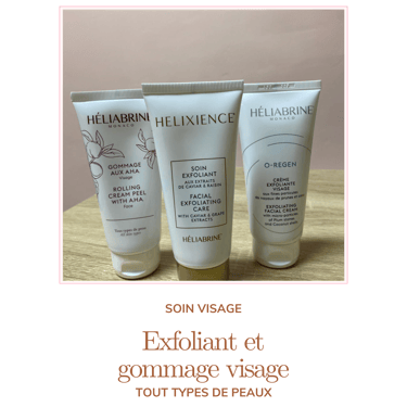 soin visage (exfoliant AHA, gommage) de chez Christelle Masso SPA et beauty