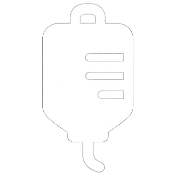 IV therapy icon representing neurologic infusion treatments.