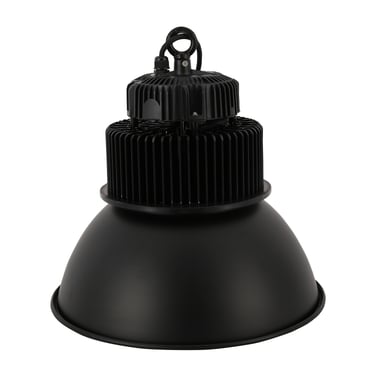 MNK-HBL017 aluminum cover reflector led high bay light with black reflector