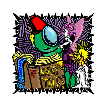 J. Freels "Bookworm" drawing