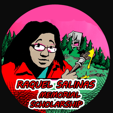 shortcut link to the Raquel Salinas Memorial Scholarship page
