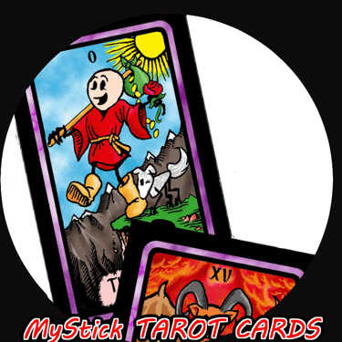 shortcut link to The MyStick Tarot Card page