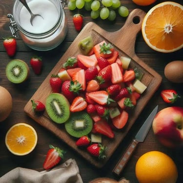 Préparation des fruits