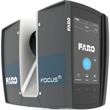 FARO Focus M70: Portable 3D scanner for precise spatial imaging.