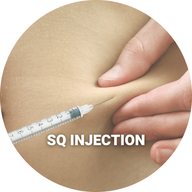 Subcutaneous injections