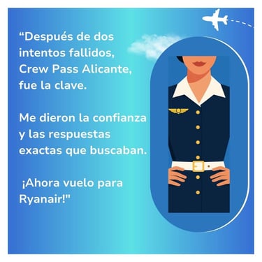 Historia de éxito, tras dos intentos fallidos, Crew Pass Alicante logra el resultado