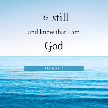Know that I am God