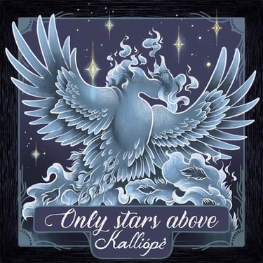 Only stars above, jaquette de l'album de Kalliópê