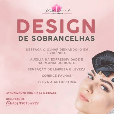 Design de sobrancelhas