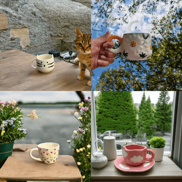 Ceramic cups
