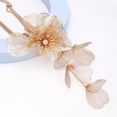 Bridesmaid Jewelry budget Floral Statement Necklace