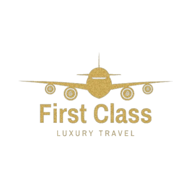 First Class Luxury Travel Logo No Background