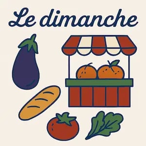 Ty Bayon - Les marchés - Les jours de marchés autour de Belz - Le dimanche