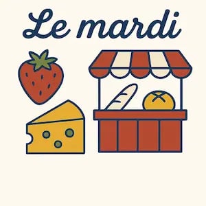 Ty Bayon - Les marchés - Les jours de marchés autour de Belz - Le mardi