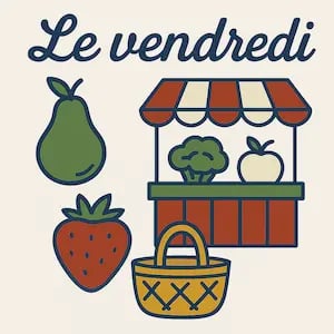 Ty Bayon - Les marchés - Les jours de marchés autour de Belz - Le vendredi