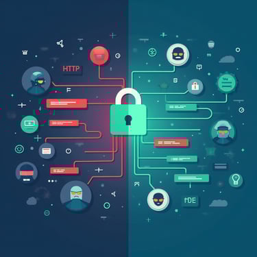 a computer screen with a lock and a padlock on it