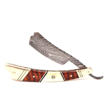 Damascus Steel Straight Razors