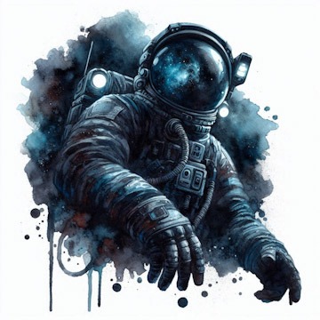 Spaceman | simcaart.com