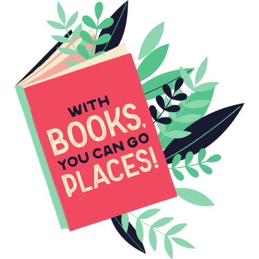 With books, you can go places! 
