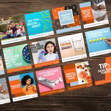 Ruby Canyon Dental social media posts