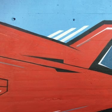 Mes, graffiti, red letters, walls, street art, Bcn, style