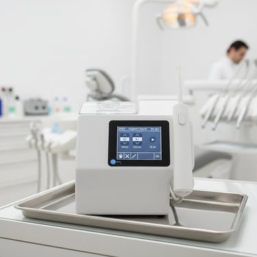 jet dentaire professionnel à l'ozone Aquolab hygiène-precision.com